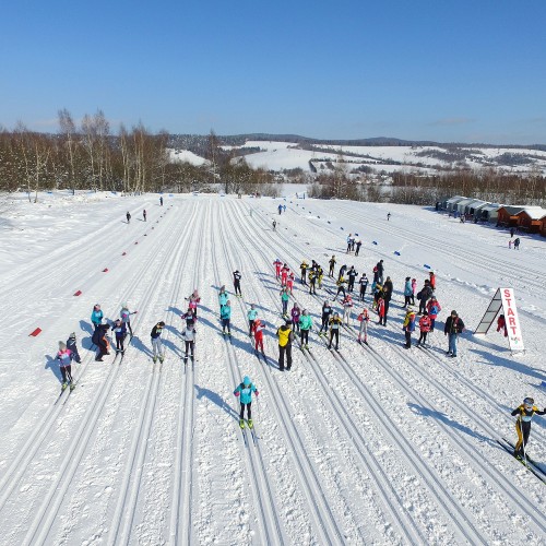 XXXI Bieszczadzki Bieg Lotników- dzień I (dron) 